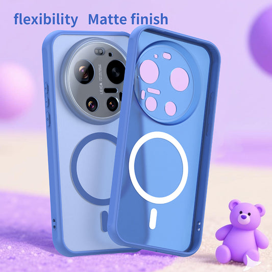 MagSafe cover til Xiaomi 17 Ultra, Techsuit, HaloFrost II, Blå