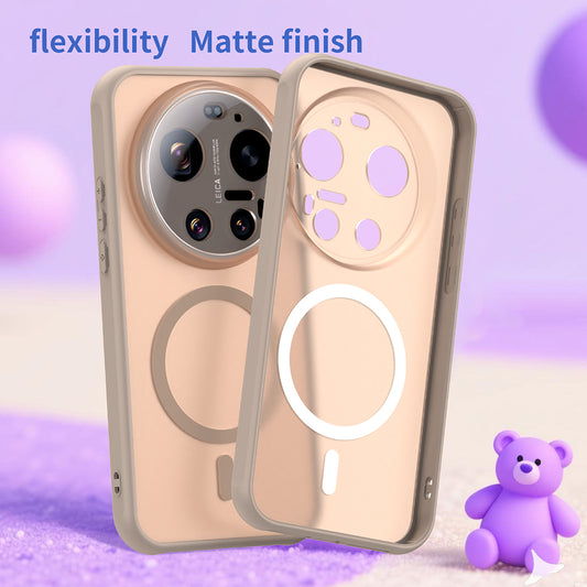 MagSafe cover til Xiaomi 17 Ultra, Techsuit, HaloFrost II, Gylden