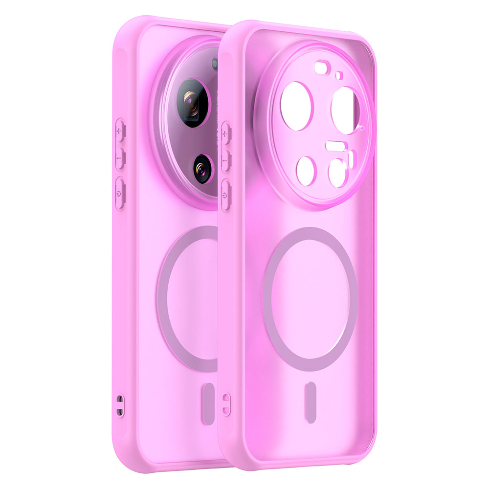 MagSafe cover til Xiaomi 17 Ultra, Techsuit, HaloFrost II, Pink