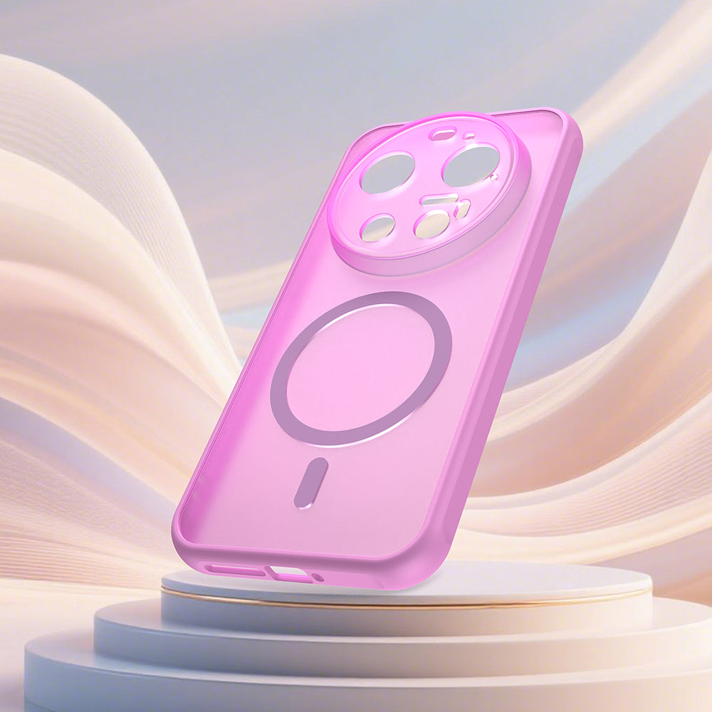 MagSafe cover til Xiaomi 17 Ultra, Techsuit, HaloFrost II, Pink
