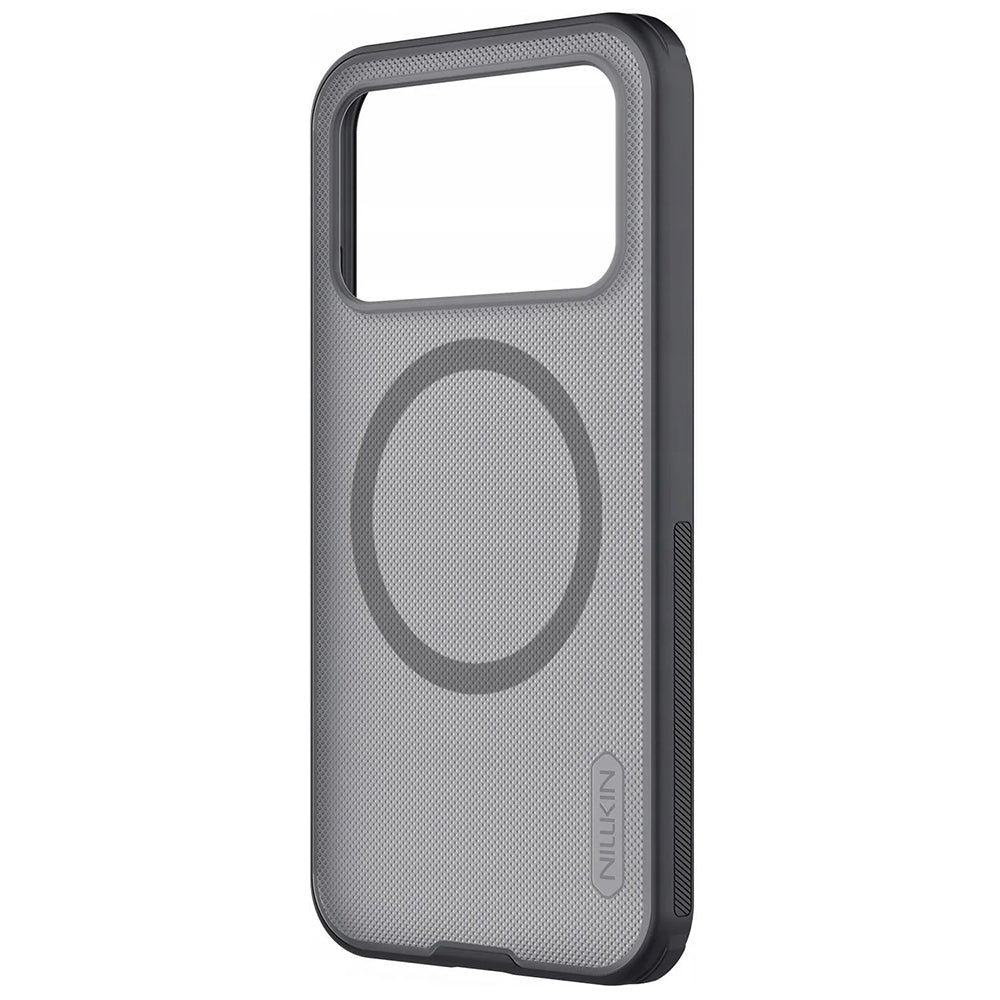 MagSafe-etui til Xiaomi Poco F8 Pro, Nillkin, Super Shield Pro, Sort Transparent Satin