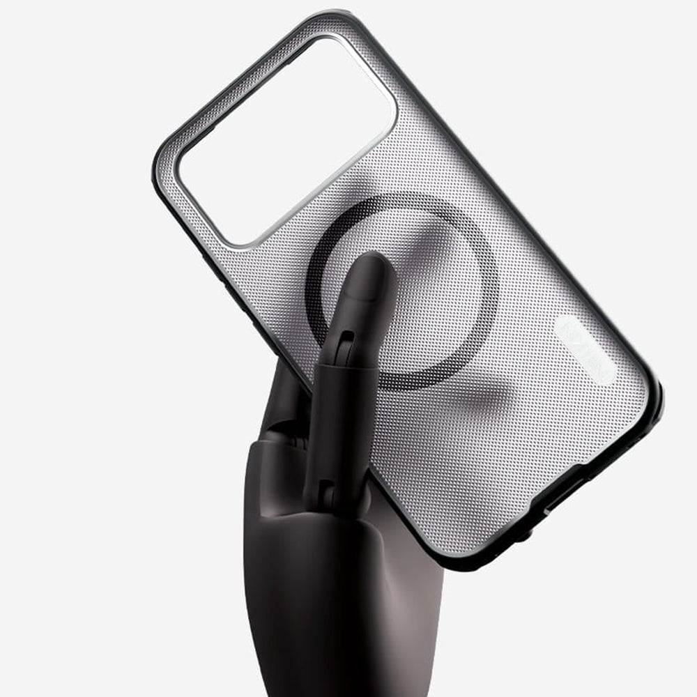 MagSafe-etui til Xiaomi Poco F8 Pro, Nillkin, Super Shield Pro, Sort Transparent Satin