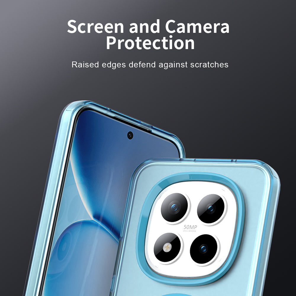 MagSafe cover til Xiaomi Poco M8 Pro / Redmi Note 15 Pro+ 5G, Techsuit, CandyCase, Blå