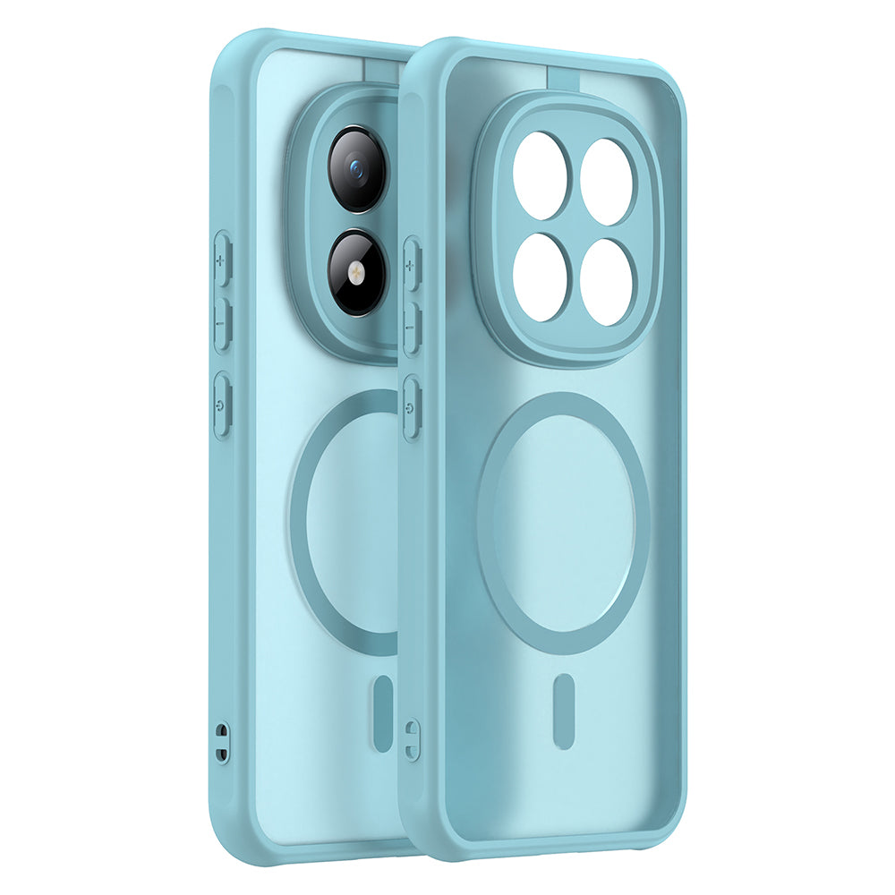 MagSafe cover til Xiaomi Poco M8 Pro / Redmi Note 15 Pro+ 5G, Techsuit, HaloFrost II, Lys Grøn