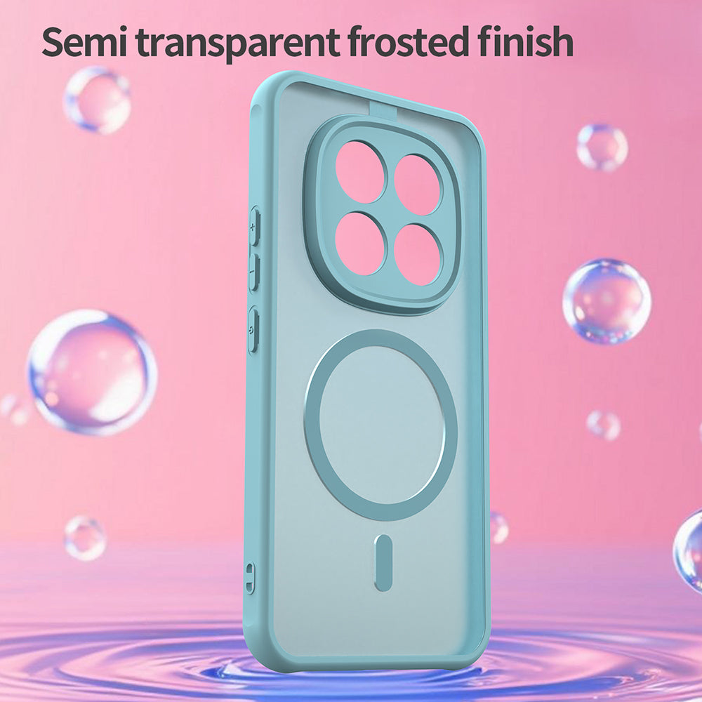 MagSafe cover til Xiaomi Poco M8 Pro / Redmi Note 15 Pro+ 5G, Techsuit, HaloFrost II, Lys Grøn