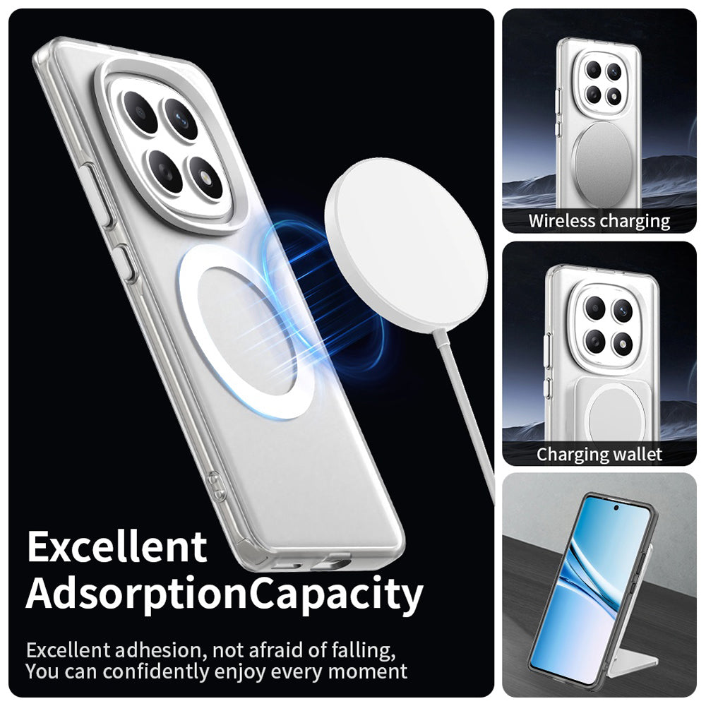 MagSafe cover til Xiaomi Poco M8 / Redmi Note 15 5G / Note 15 4G, Techsuit, CandyCase, Hvid