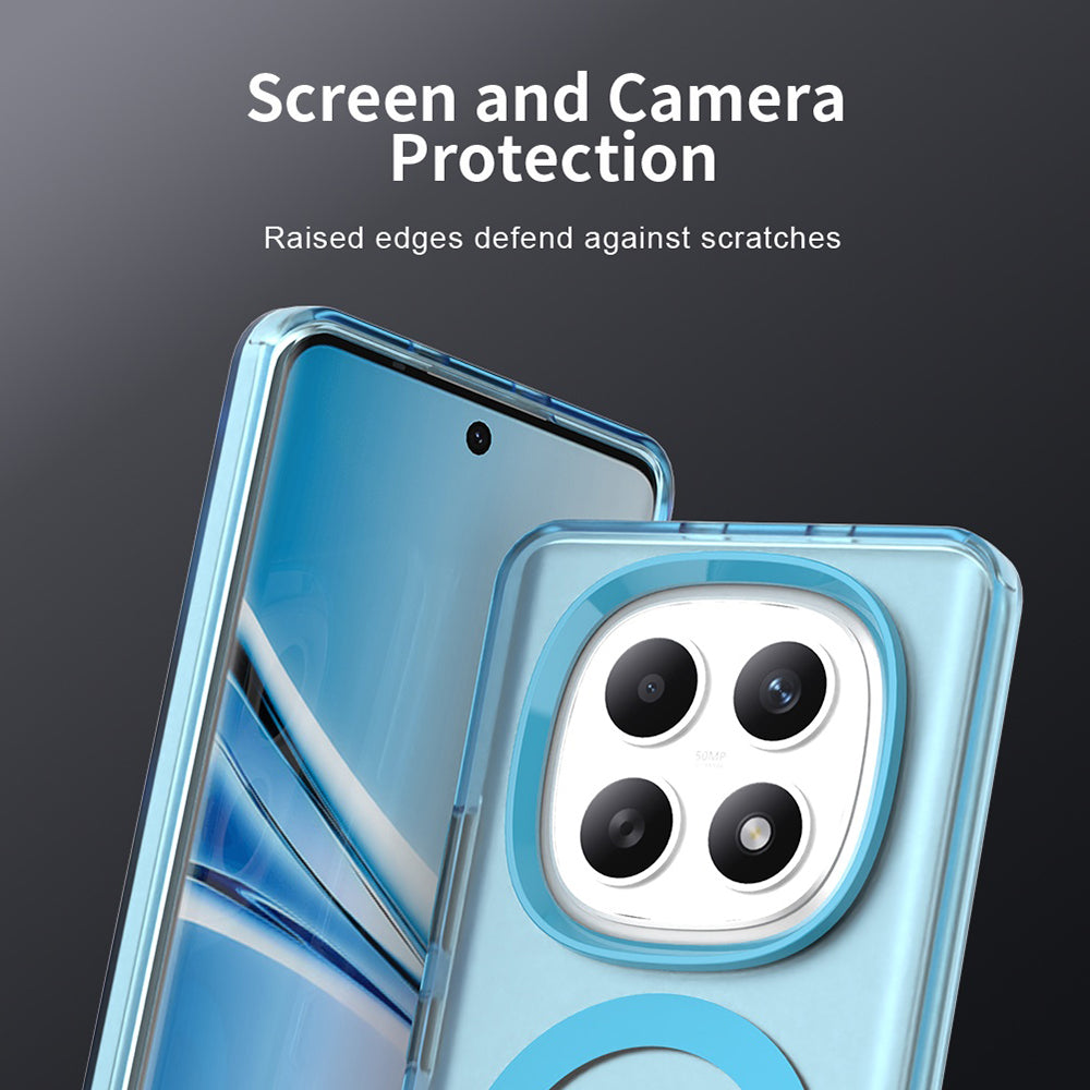 MagSafe cover til Xiaomi Poco M8 / Redmi Note 15 5G / Note 15 4G, Techsuit, CandyCase, Blå