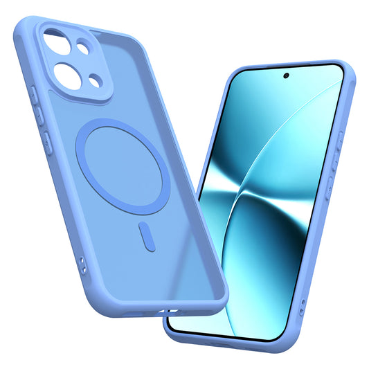 MagSafe Case for Xiaomi Poco X8 Pro Max, Techsuit, HaloFrost II, Blue