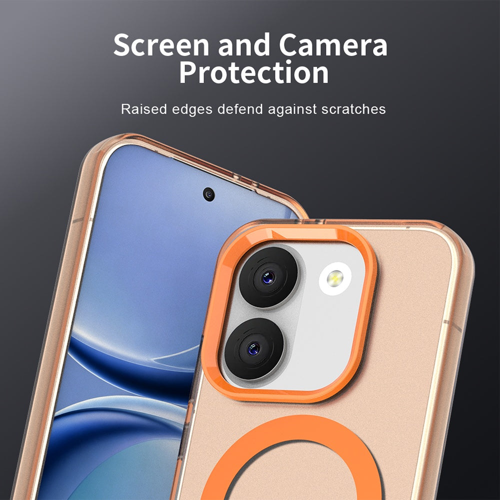 MagSafe-etui til Xiaomi Poco X8 Pro, Techsuit, CandyCase, Orange