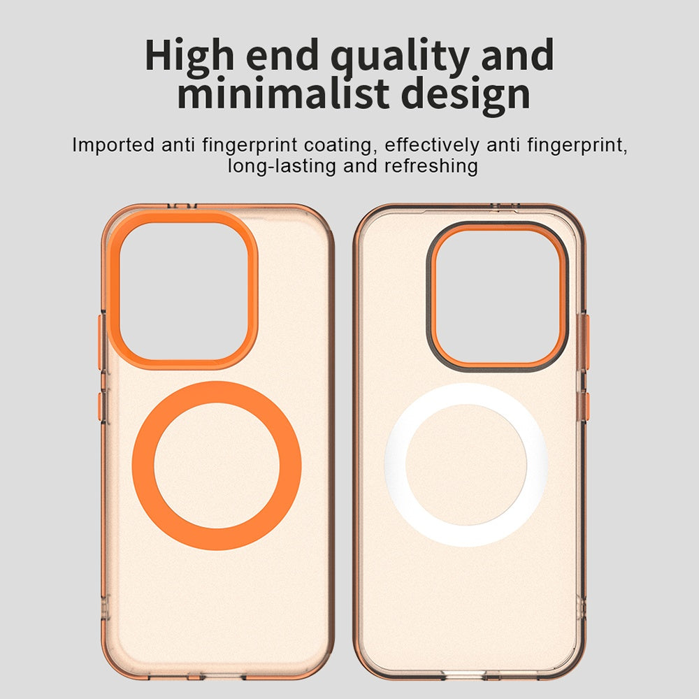 MagSafe-etui til Xiaomi Poco X8 Pro, Techsuit, CandyCase, Orange