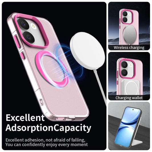 MagSafe-etui til Xiaomi Poco X8 Pro, Techsuit, CandyCase, Lyserød