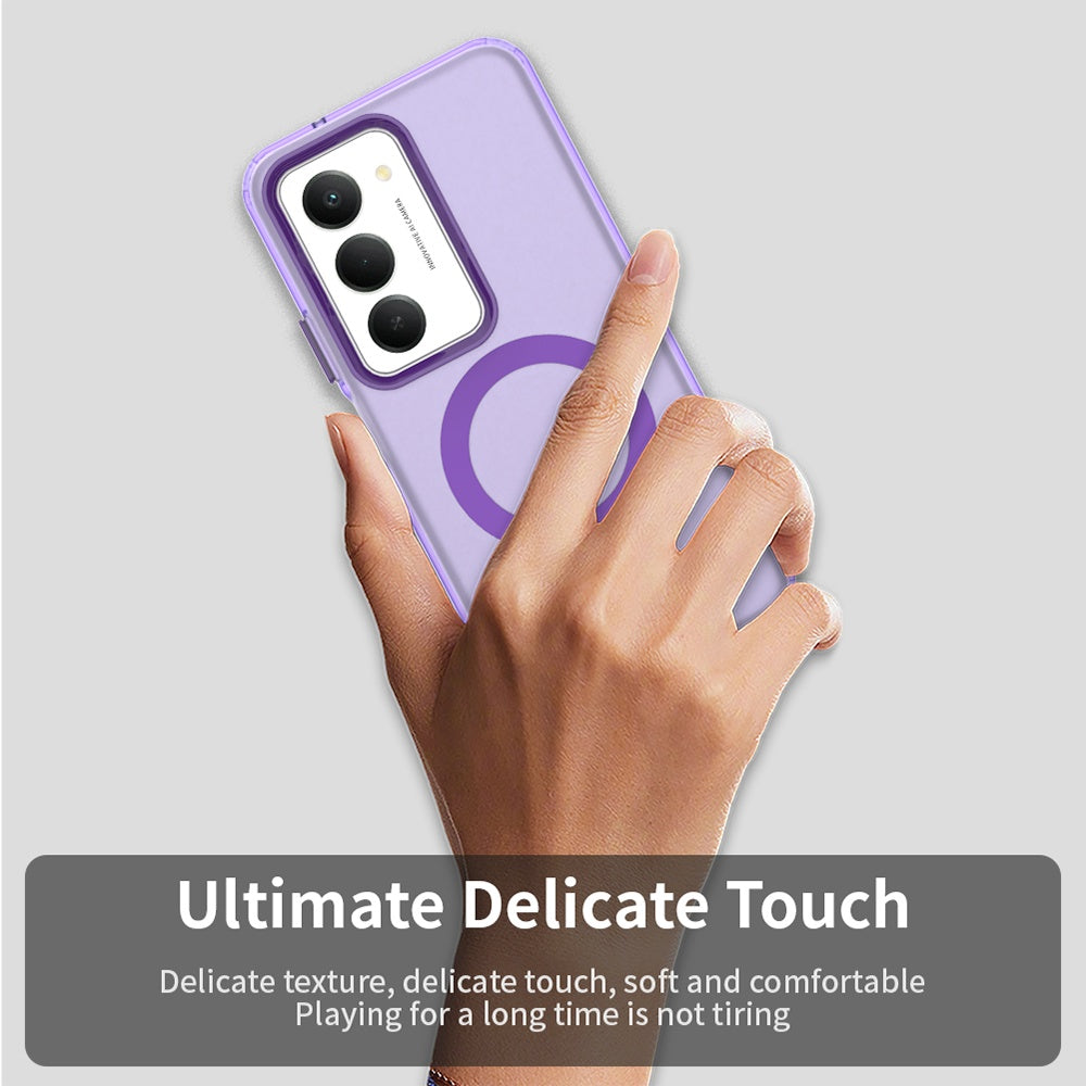 MagSafe cover til Xiaomi Redmi 15 5G / 15 4G, Techsuit, CandyCase, Lilla