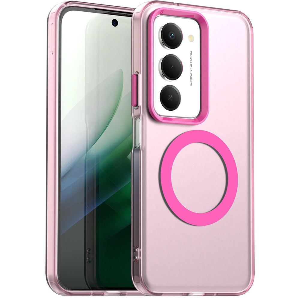 MagSafe cover til Xiaomi Redmi 15 5G / 15 4G, Techsuit, CandyCase, Pink
