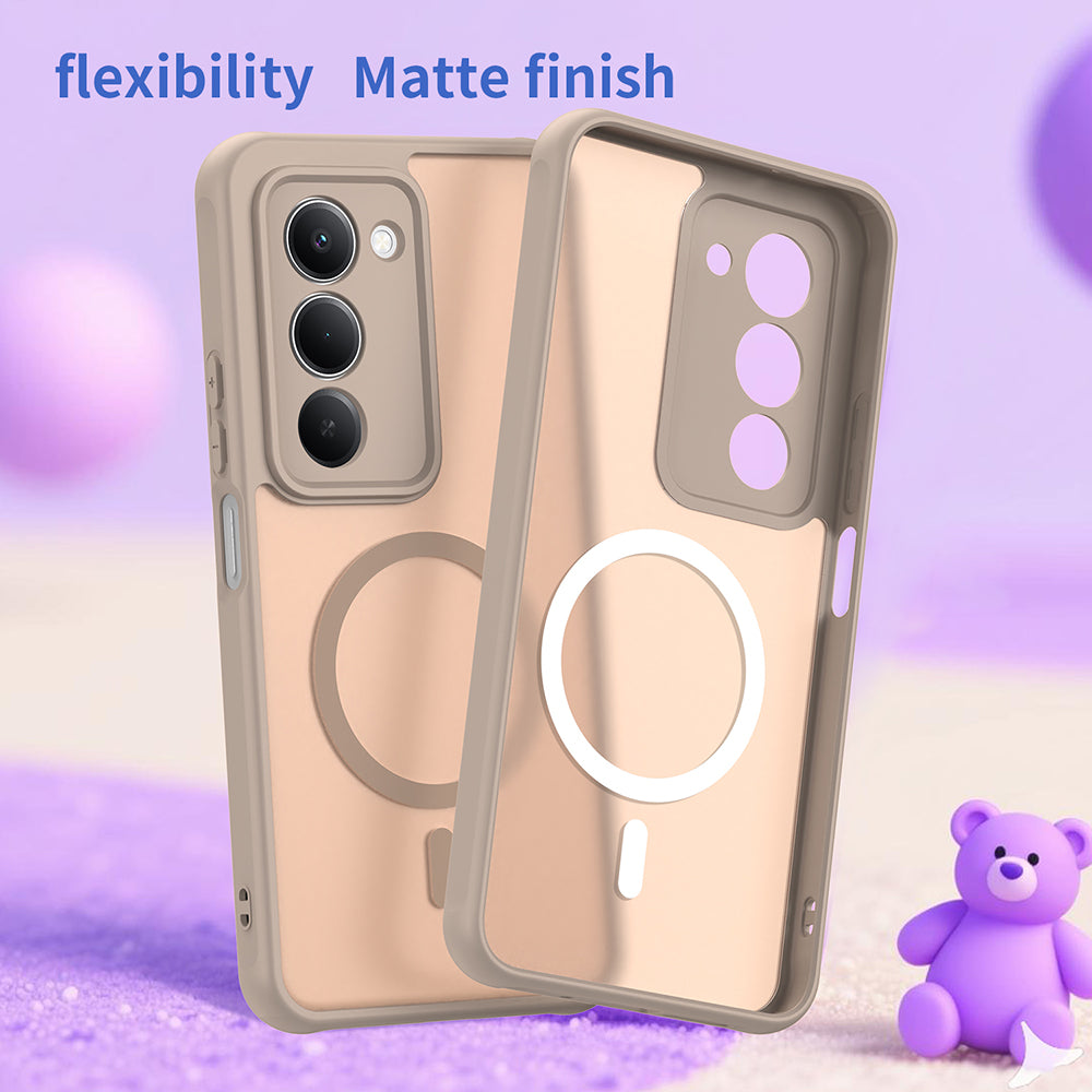 MagSafe cover til Xiaomi Redmi 15 5G / 15 4G, Techsuit, HaloFrost II, Gylden