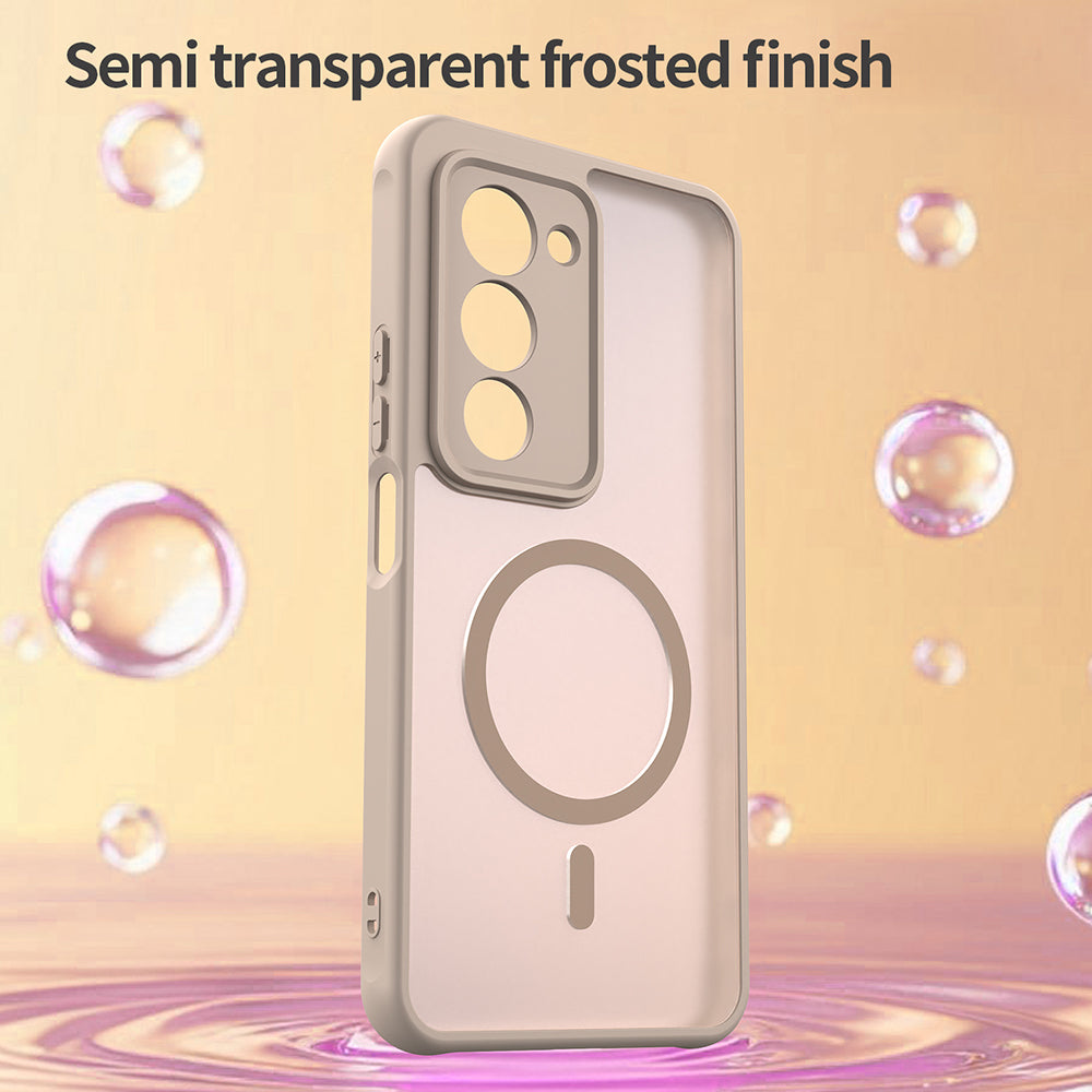 MagSafe cover til Xiaomi Redmi 15 5G / 15 4G, Techsuit, HaloFrost II, Gylden