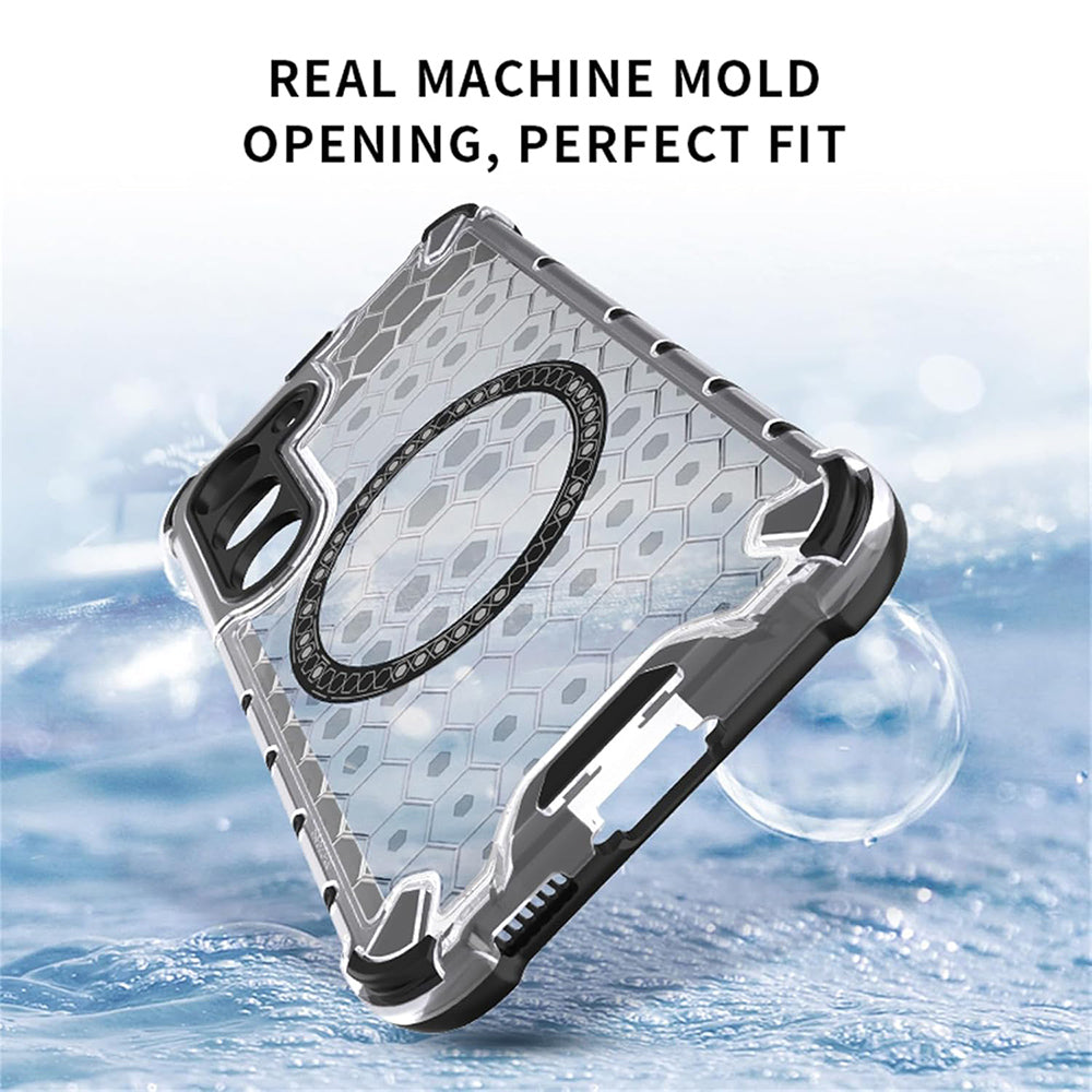 MagSafe cover til Xiaomi Redmi 15 5G / 15 4G, Techsuit, HoneyComb Shield, Blå