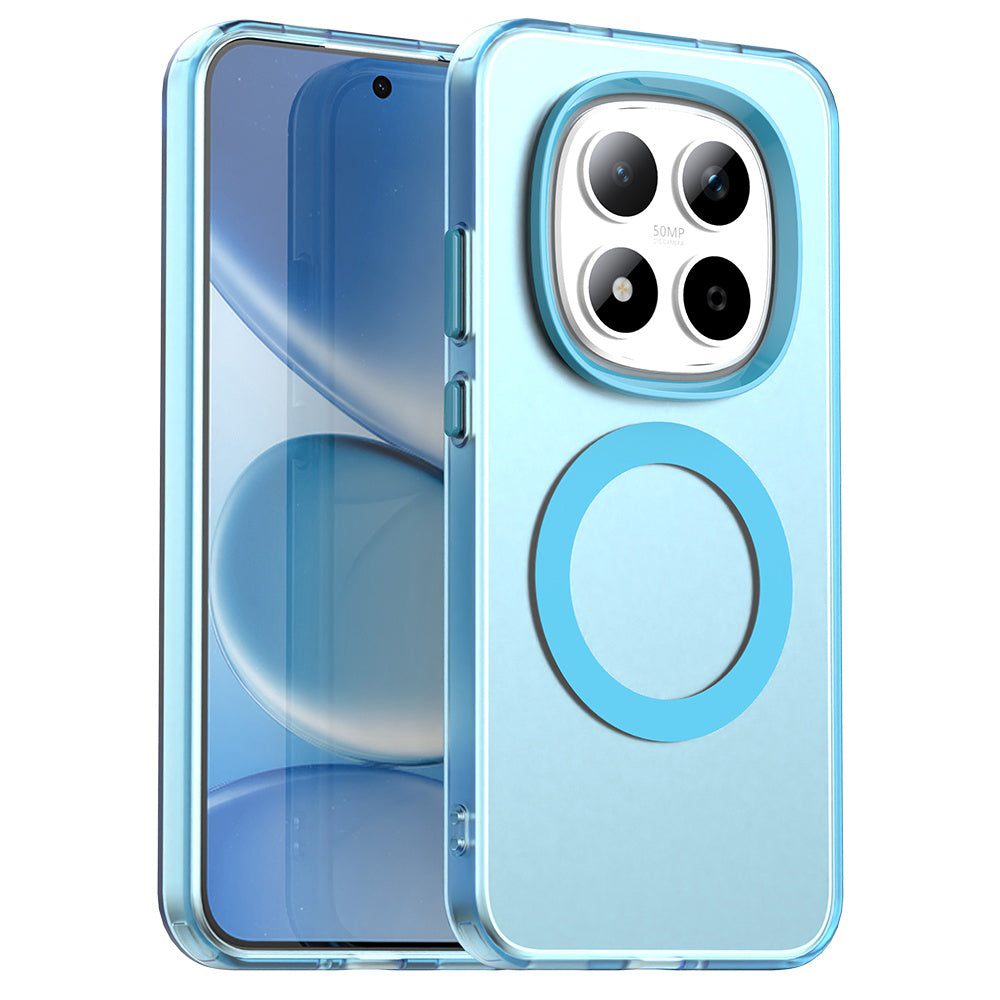 MagSafe cover til Xiaomi Redmi Note 15 Pro 5G, Techsuit, CandyCase, Blå