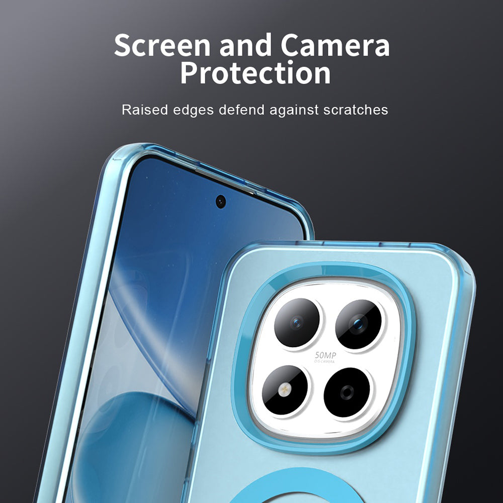MagSafe cover til Xiaomi Redmi Note 15 Pro 5G, Techsuit, CandyCase, Blå