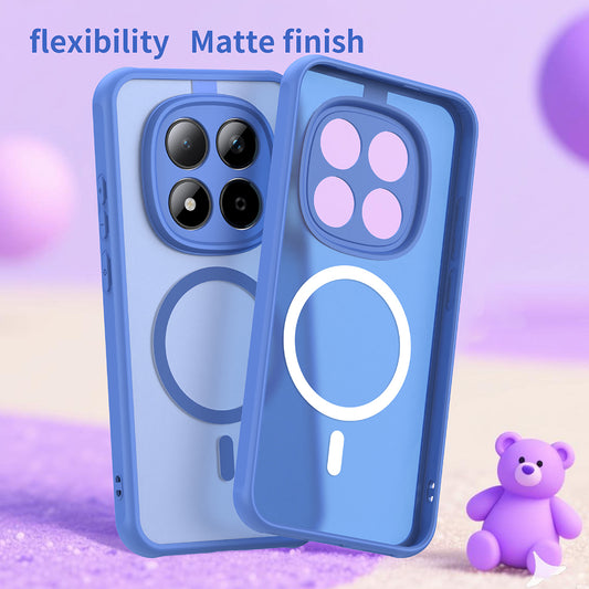 MagSafe cover til Xiaomi Redmi Note 15 Pro 5G, Techsuit, HaloFrost II, Blå