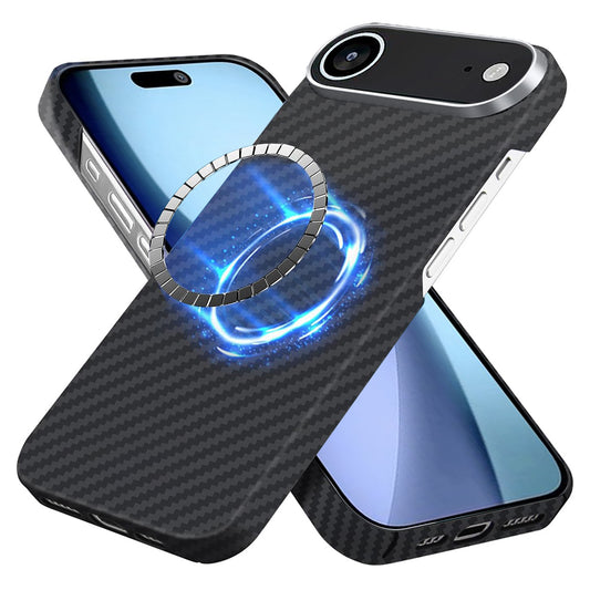MagSafe Case for Apple iPhone 17 Air, Techsuit, Aramid Fiber, Black