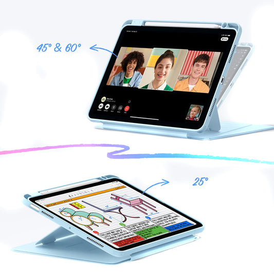 Cover til Apple iPad Air 11 (2026) / iPad Air 11 (2025) / Air 11 (2024) / Air (2022) / Air (2020), ESR, Flip Hybrid, Blå