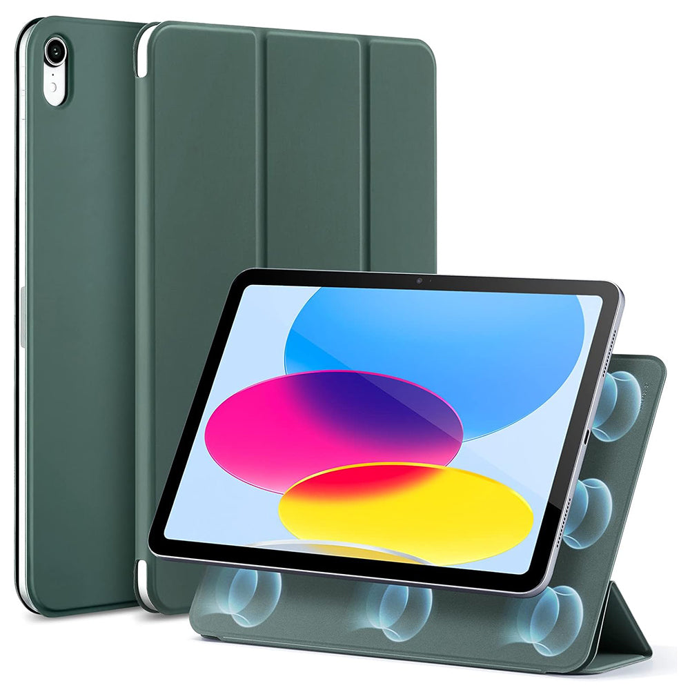 Etui til Apple iPad (2025) / (2022), ESR, Rebound, Satin Grøn
