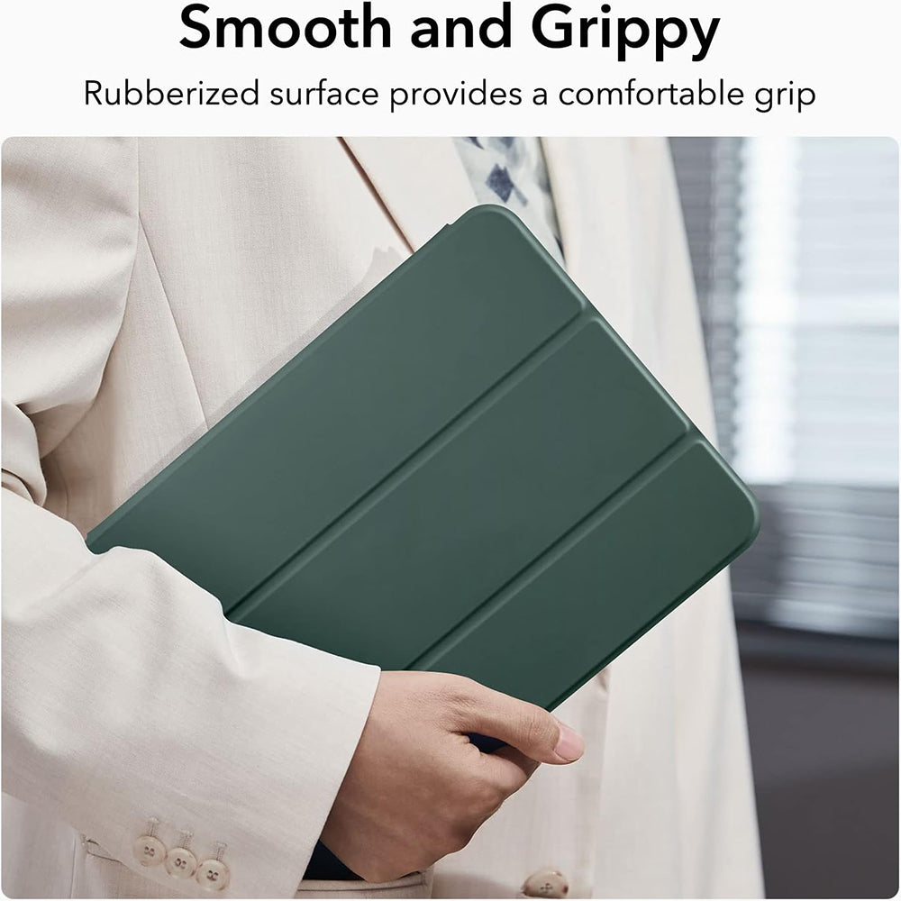 Etui til Apple iPad (2025) / (2022), ESR, Rebound, Satin Grøn