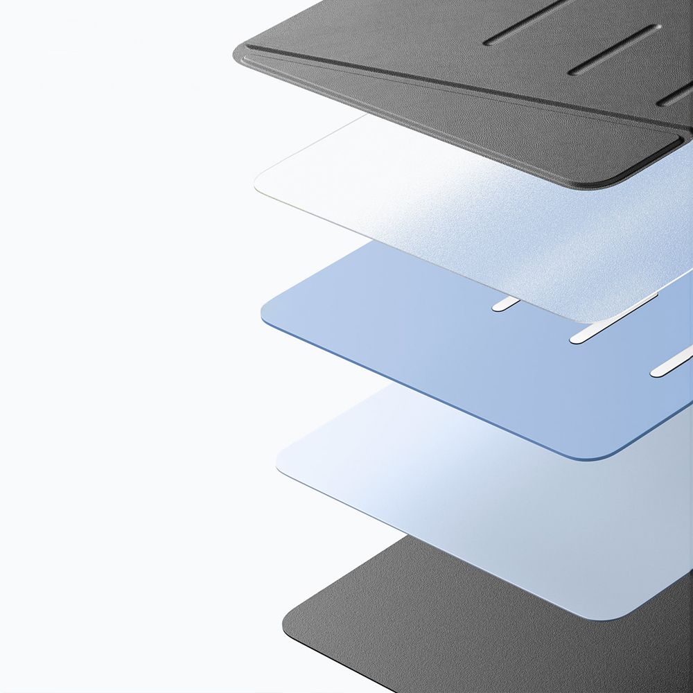 Cover til Apple iPad (2025) / (2022), ESR, Flip Hybrid, Sort, Genforseglet