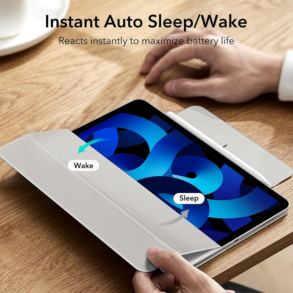 Etui til Apple iPad Air 11 (2024) / Air (2022) / Air (2020) / Pro 11 (2018), ESR, Rebound, Hvid