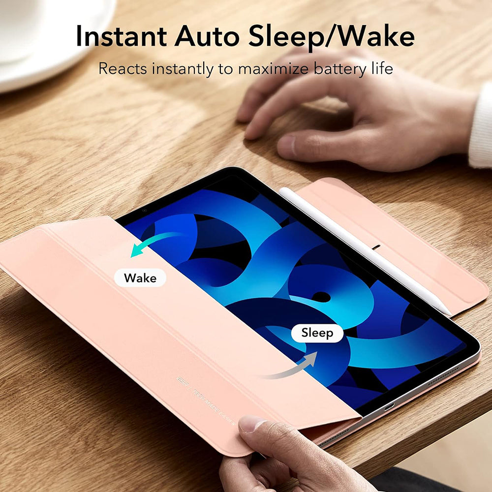 Etui til Apple iPad Air 11 (2024) / Air (2022) / Air (2020) / Pro 11 (2018), ESR, Rebound, Pink