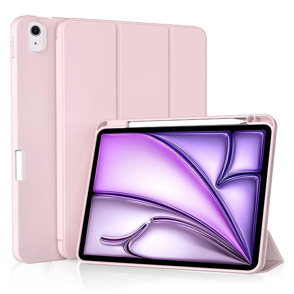 Cover til Apple iPad Air 11 (2026) / iPad Air 11 (2025) / Air 11 (2024), Techsuit, Flex Trifold, Lyserød