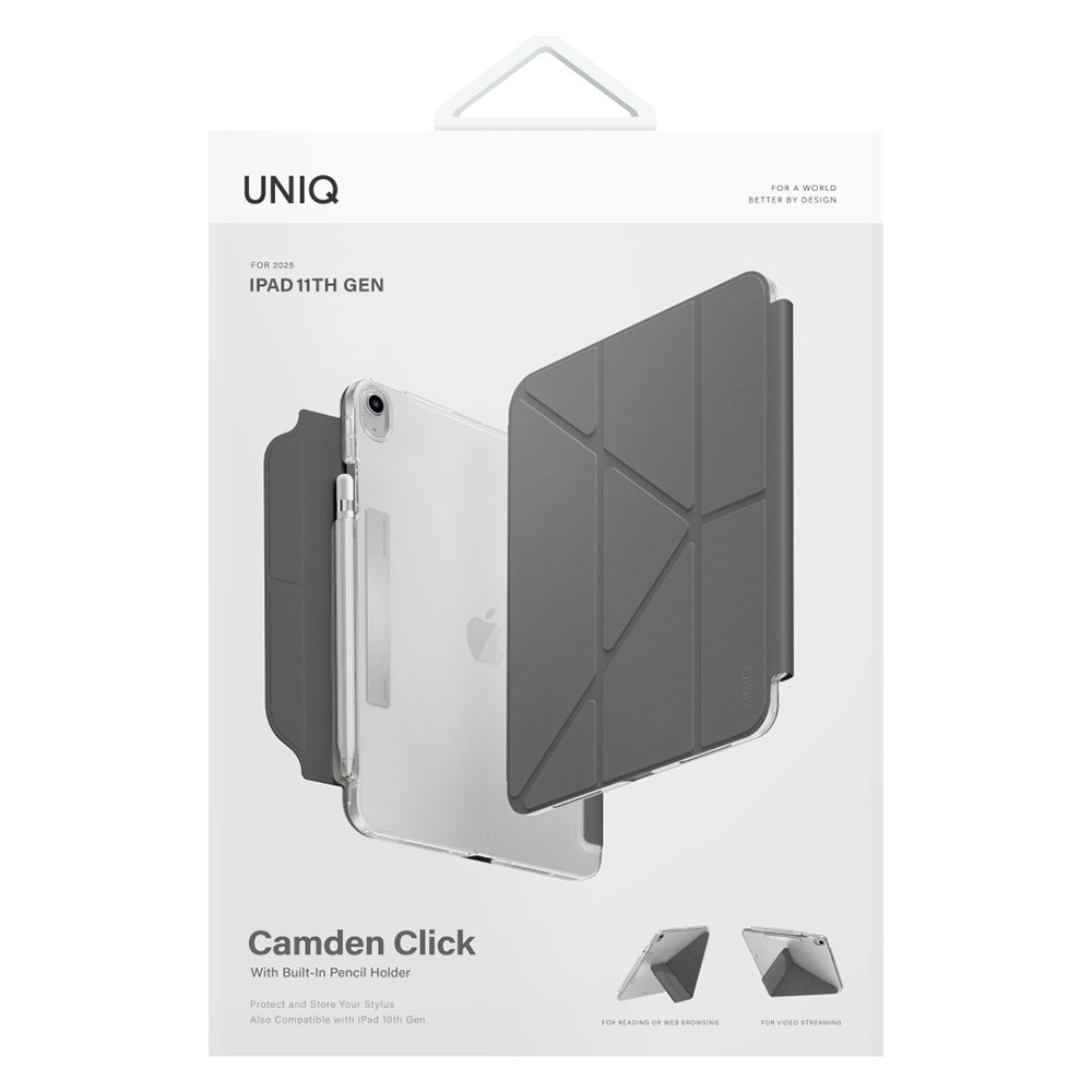 Etui til Apple iPad Air 11 (2026) / Air 11 (2025) / Air 11 (2024) / Air (2022) / Air (2020), UNIQ, Camden Click, Blågrå
