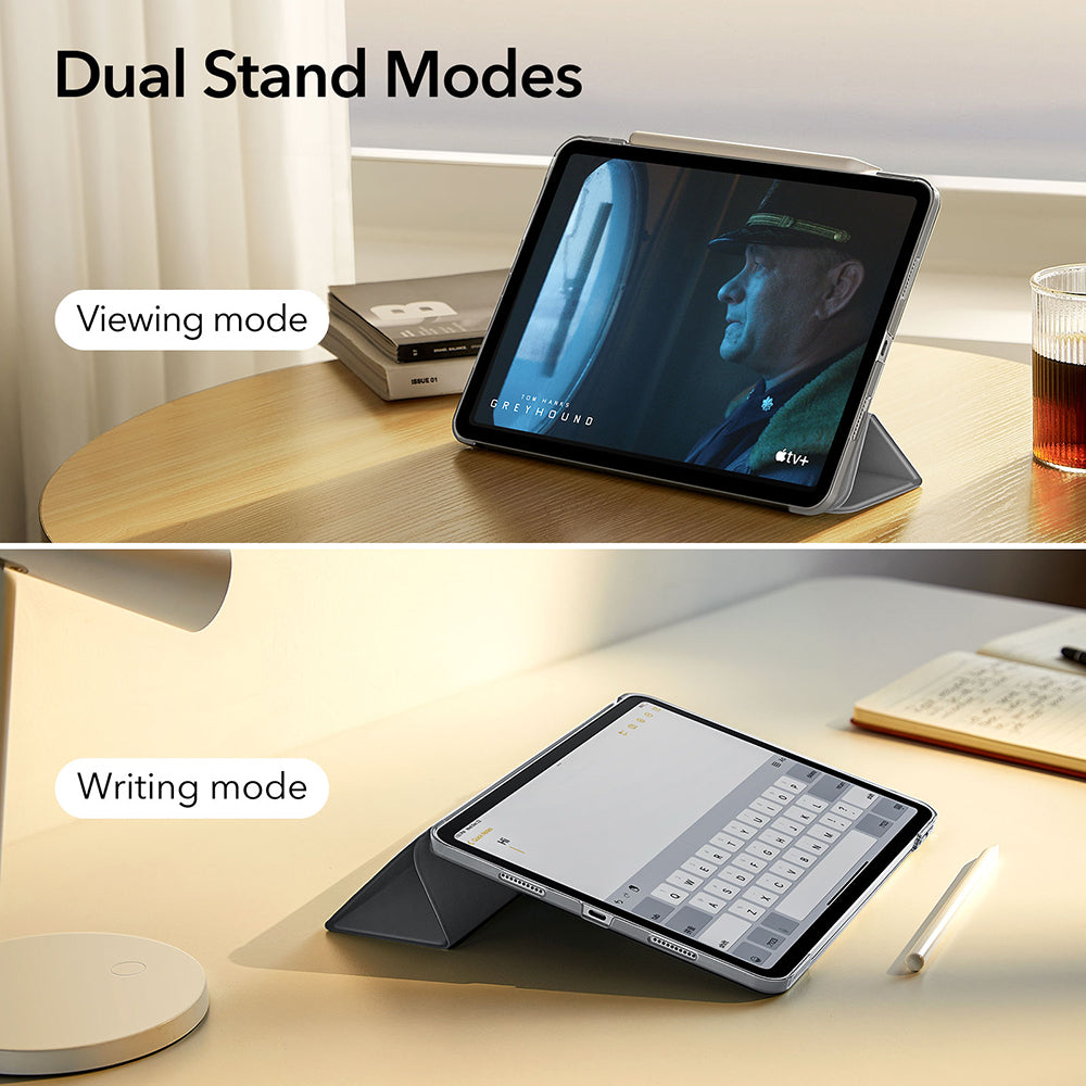 Etui til Apple iPad Pro 11 (2024), ESR, Ascend Trifold, Grå