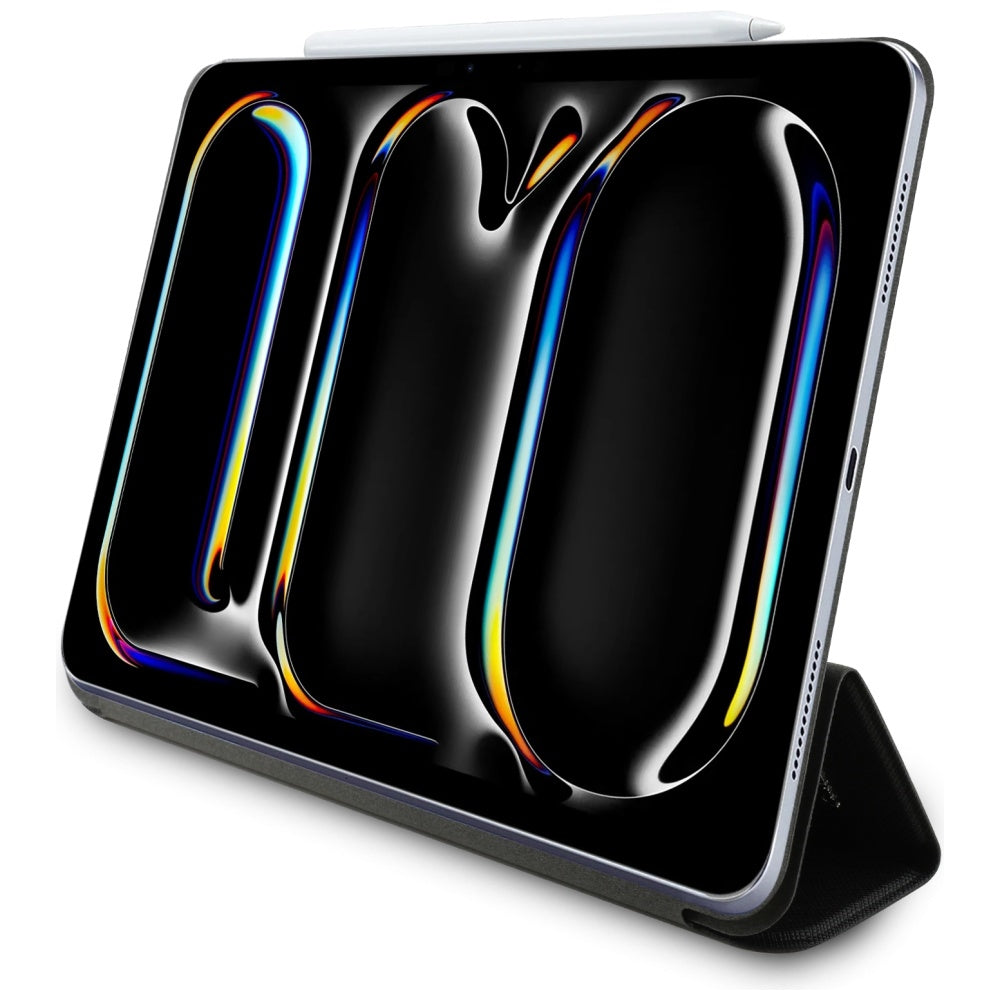 Etui til Apple iPad Pro 11 (2024), Karl Lagerfeld, Saffiano Karl & Choupette, Sort