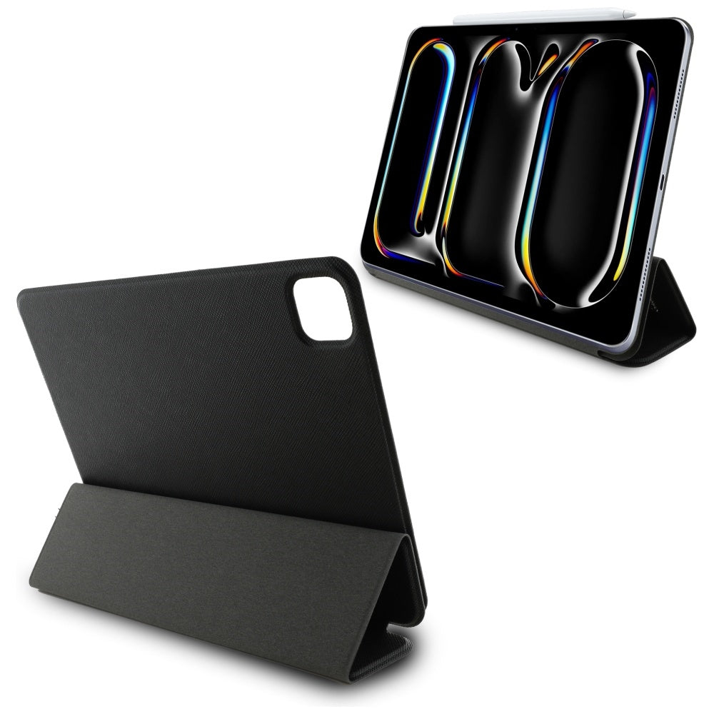 Etui til Apple iPad Pro 11 (2024), Karl Lagerfeld, Saffiano Karl & Choupette, Sort