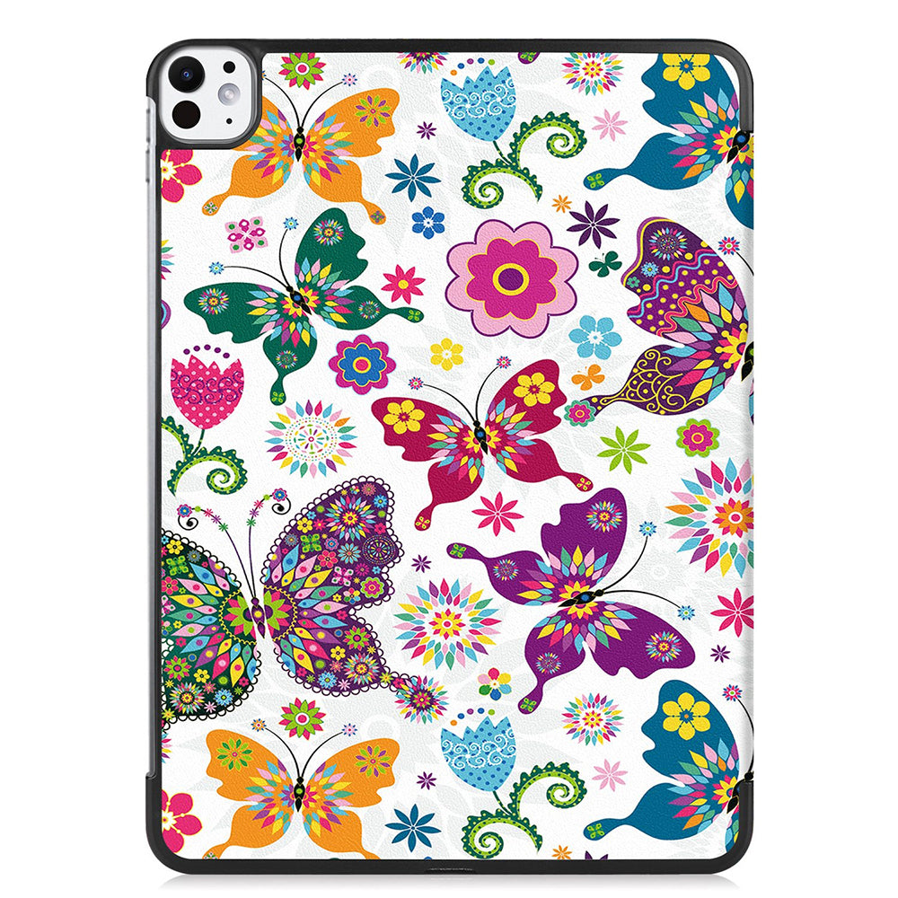 Cover til Apple iPad Pro 11 (2024), Techsuit, FoldPro Butterfly, Multifarvet