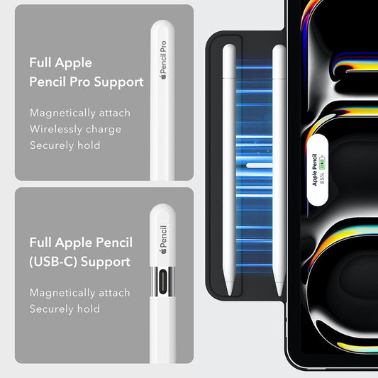 Cover til Apple iPad Pro 13 (2024), ESR, Rebound, Hvid