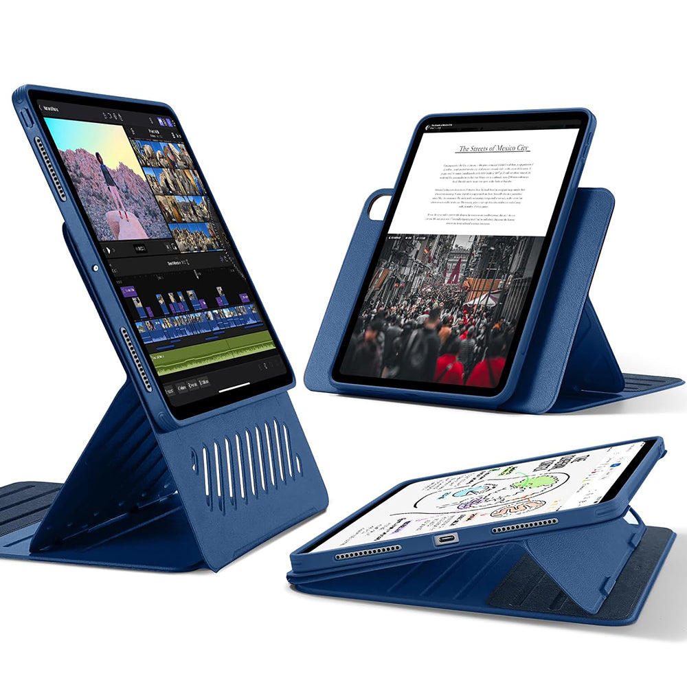 Etui til Apple iPad Pro 13 (2024), ESR, Shift, Blå