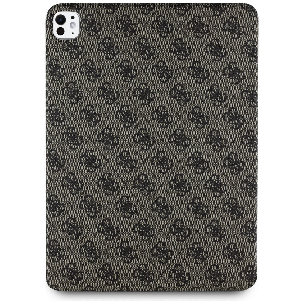 Etui til Apple iPad Pro 13 (2024), Guess, 4G Big Logo, Brun