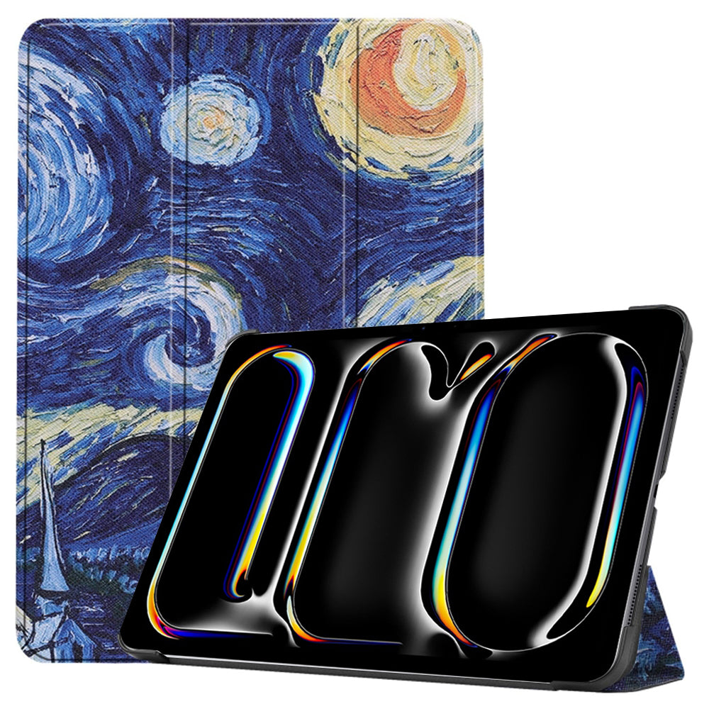 Cover til Apple iPad Pro 13 (2024), Techsuit, FoldPro Starry Night, Multicolor
