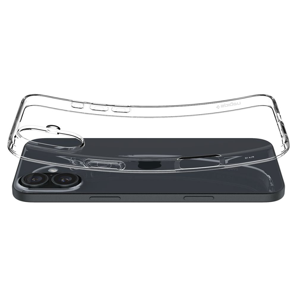 Etui til Apple iPhone 16 Plus, Spigen, flydende krystal, gennemsigtig ACS08064