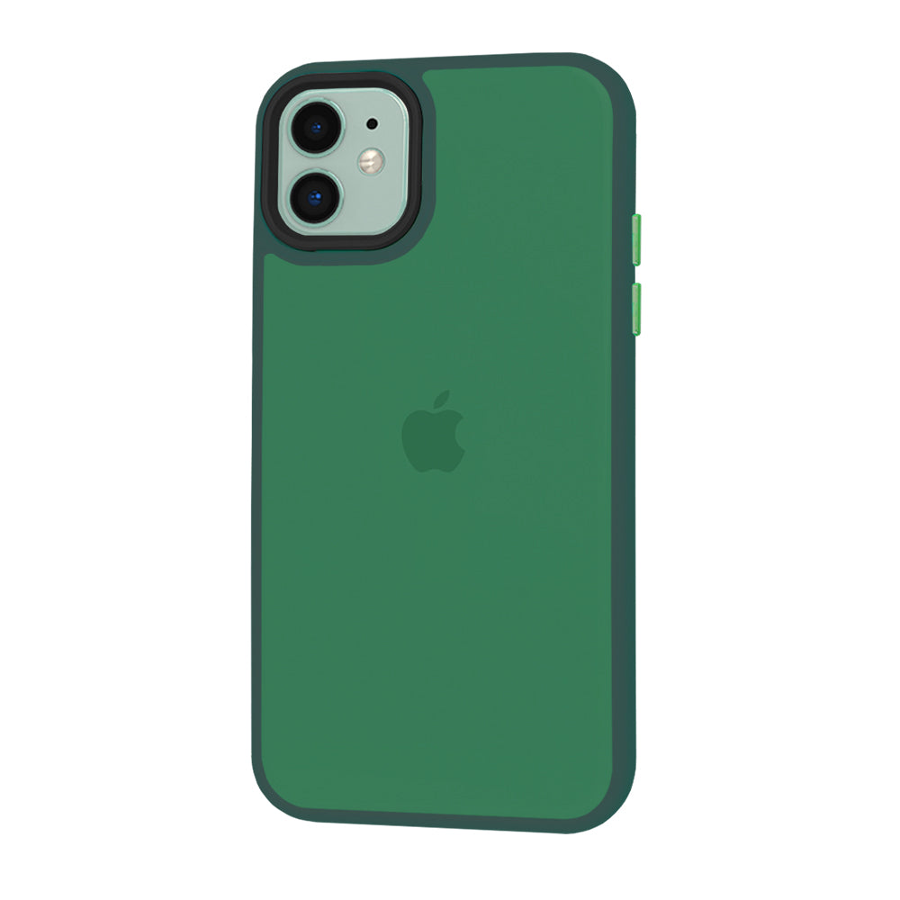 Etui til Apple iPhone 11, Techsuit, HaloFrost, Grøn