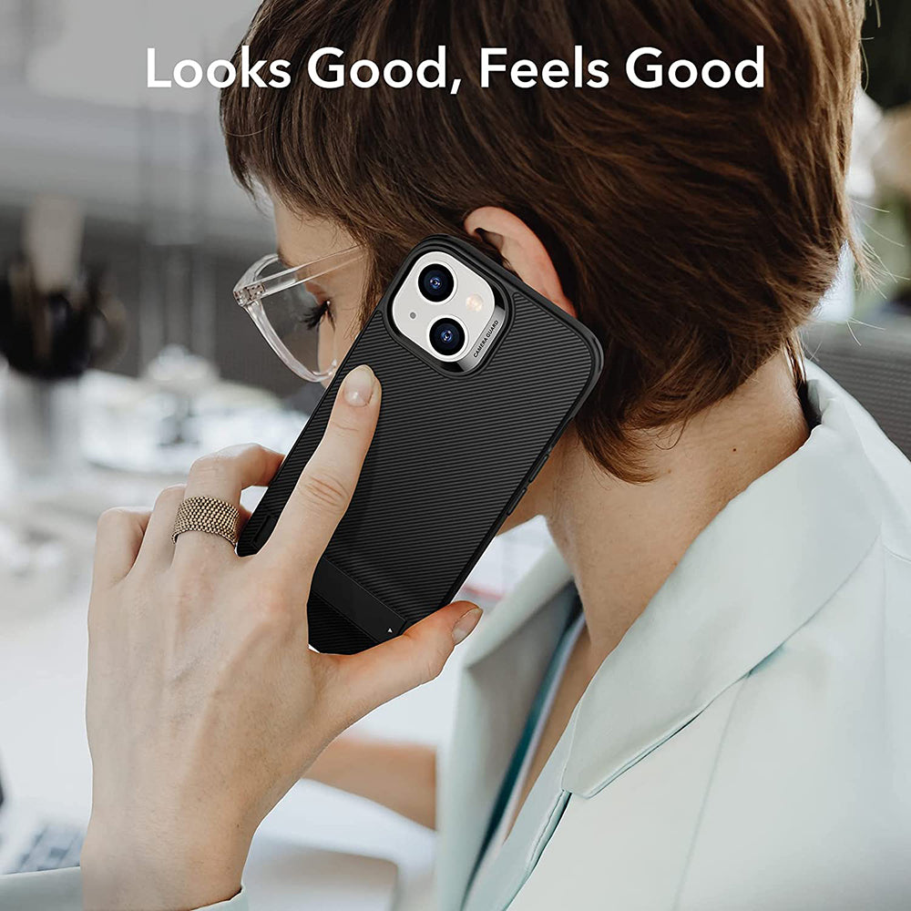 Etui til Apple iPhone 14 Plus, ESR, Air Shield Boost Kickstand, Sort