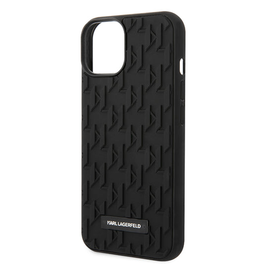 Etui til Apple iPhone 14 Plus, Karl Lagerfeld, 3D Monogram, Sort