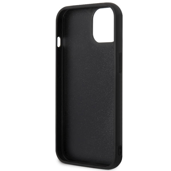 Etui til Apple iPhone 14 Plus, Karl Lagerfeld, 3D Rubber Ikonik Karl, Sort