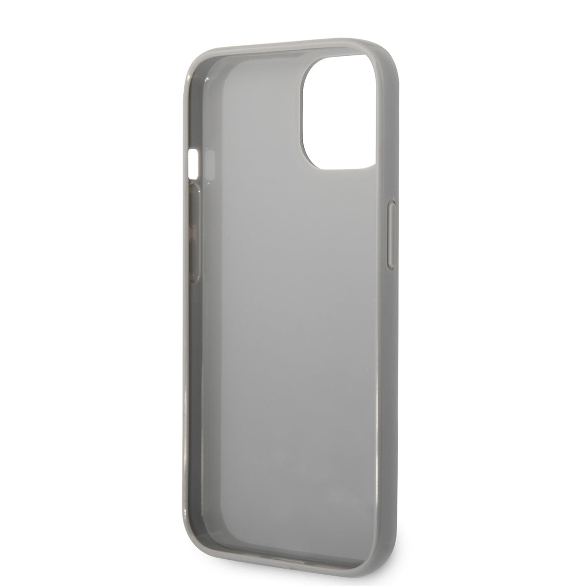 Etui til Apple iPhone 14 Plus, Karl Lagerfeld, Monogram Iridescent, Sølvfarvet