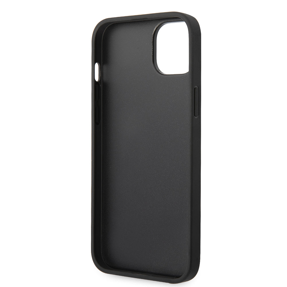 Etui til Apple iPhone 14 Plus, Karl Lagerfeld, Monogram Stripe, Grå