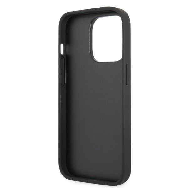 Cover til Apple iPhone 14 Pro, Karl Lagerfeld, Glitter Choupette Patch, Sølvfarvet