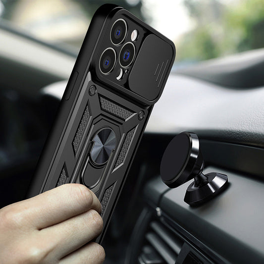 Cover til Apple iPhone 14 Pro Max, Techsuit, CamShield, Sort