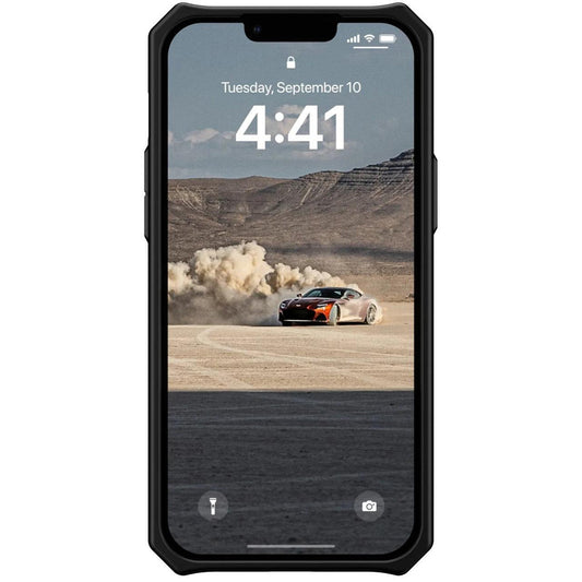 Cover til Apple iPhone 14, Urban Armor Gear, Monarch Carbon, Sort